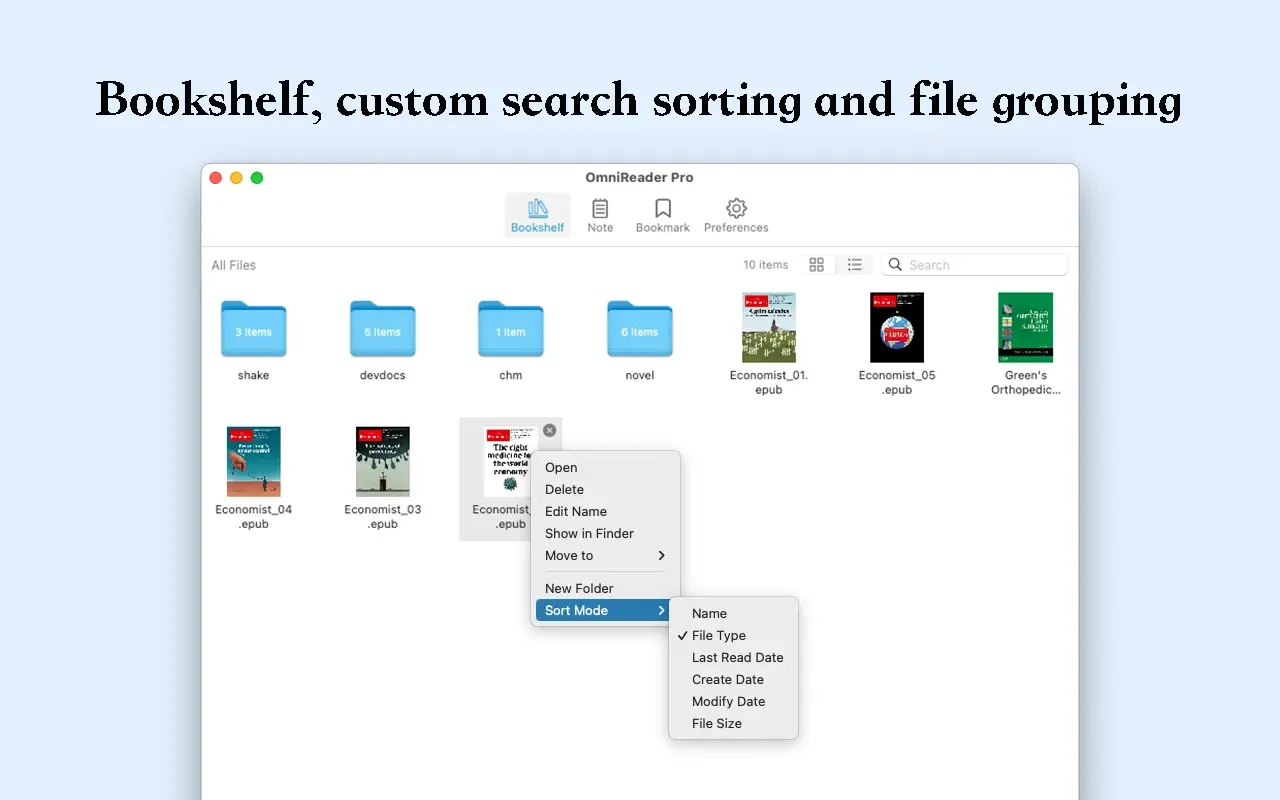 OmniReader Pro screenshot 1